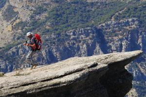 Overlooking El Chorro Gorge